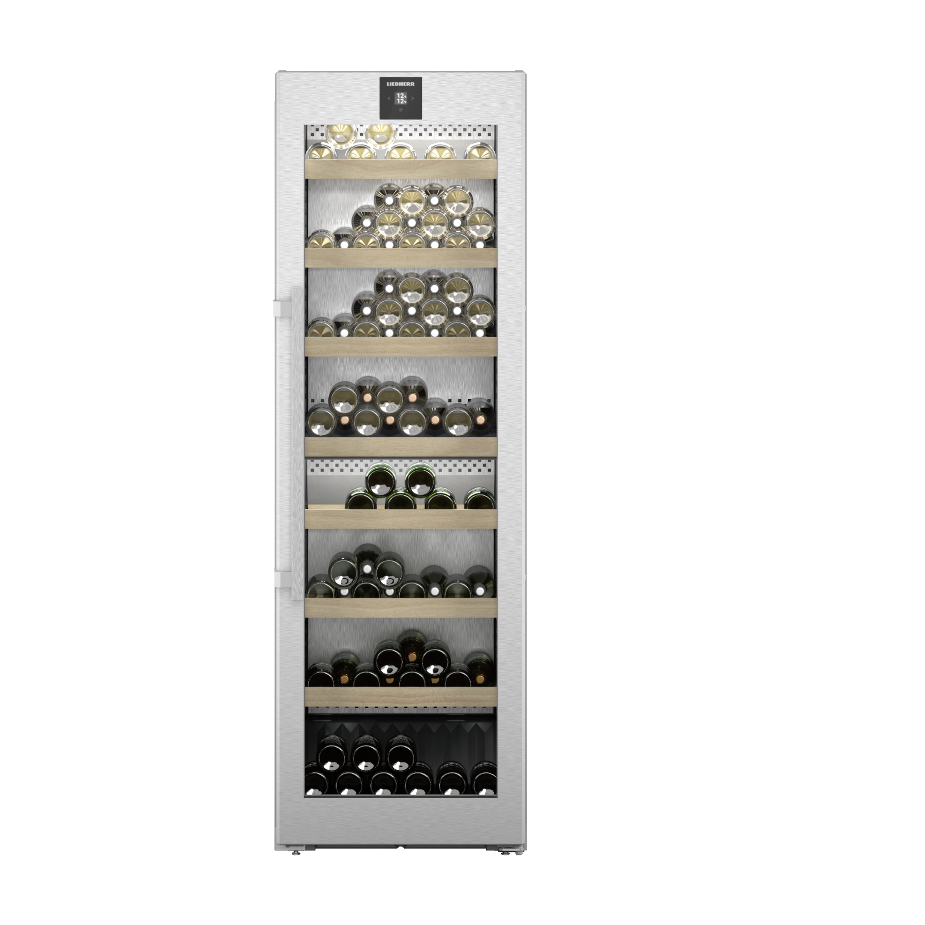 Liebherr - Vinidor 155 Bottle Freestanding Wine Cabinet - WPsd 5252 - Glass Door