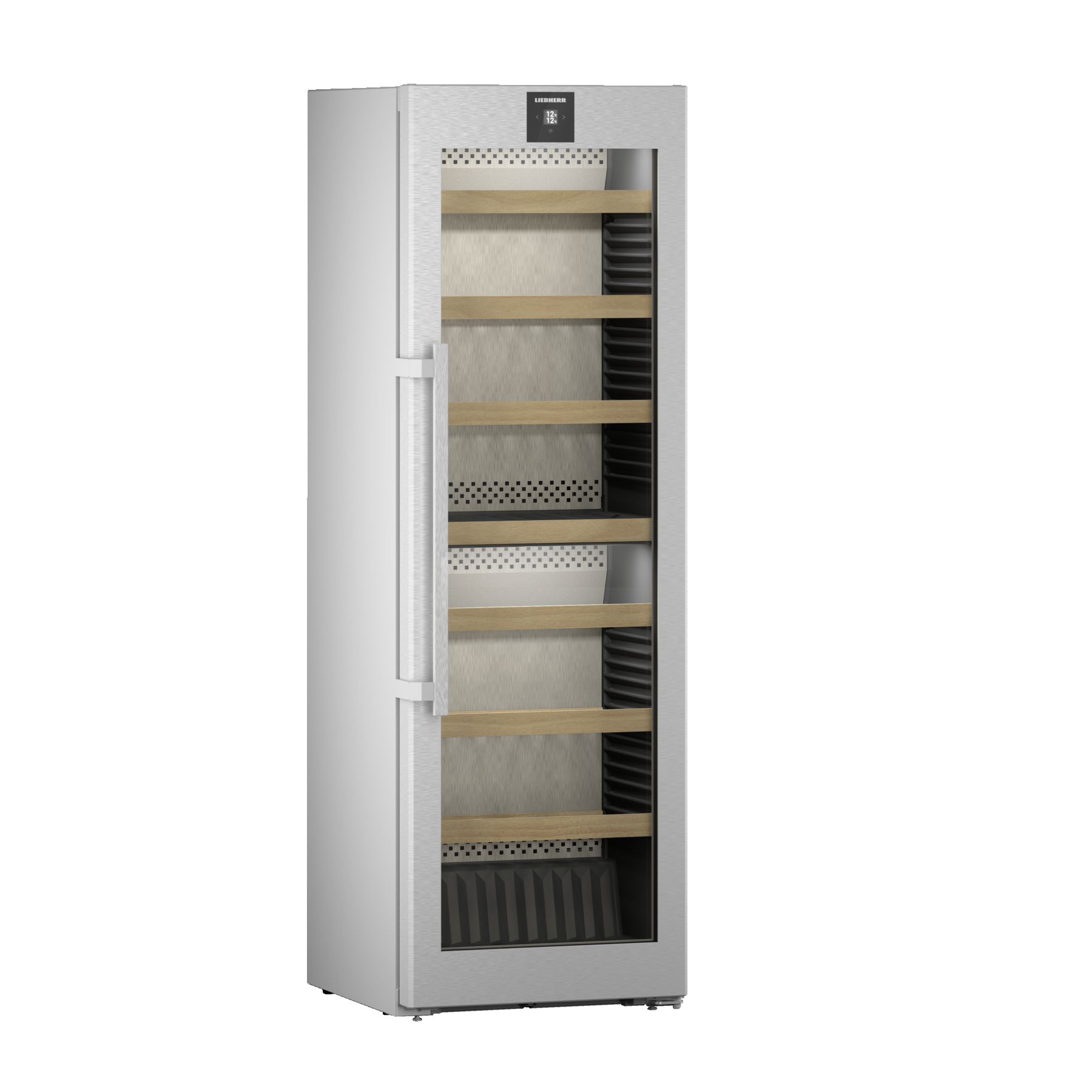 Liebherr - Vinidor 155 Bottle Freestanding Wine Cabinet - WPsd 5252 - Glass Door