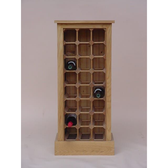 WineRacks - 24 Bottle Wooden Wine Cabinet - Assembled