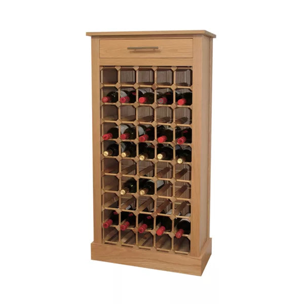 WineRacks - 50 Bottle Wooden Wine Cabinet - Assembled