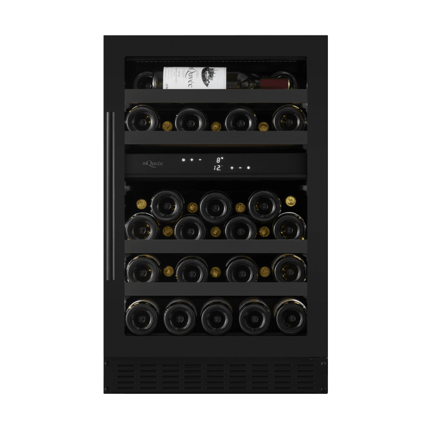 mQuvée - 500mm - Undercounter - WineCave 700 50D All Black