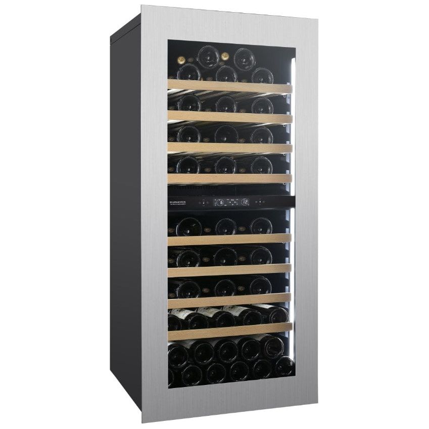 Dunavox Horizon-70.TO - Dual Zone 70 Bottle - Integrated Wine Cooler - DVH-70.185DSS.TO