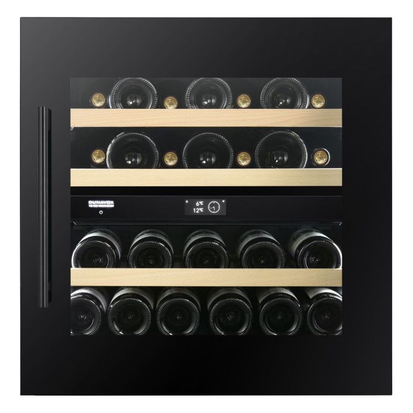 Dunavox Prime-25 - Dual Zone 25 Bottle - Integrated Wine Cooler - DVP-25.65DB