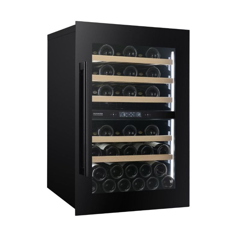 Dunavox Spirit-44 - Dual Zone 44 Bottle - Integrated Wine Cooler - DVS-44.120DB