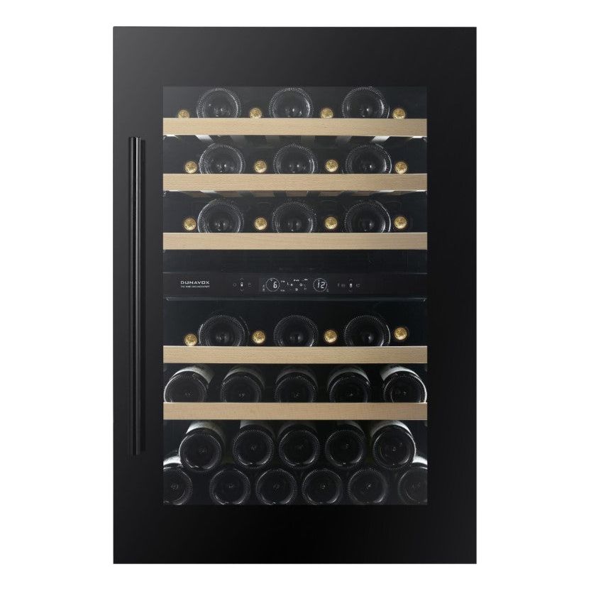 Dunavox Spirit-44 - Dual Zone 44 Bottle - Integrated Wine Cooler - DVS-44.120DB