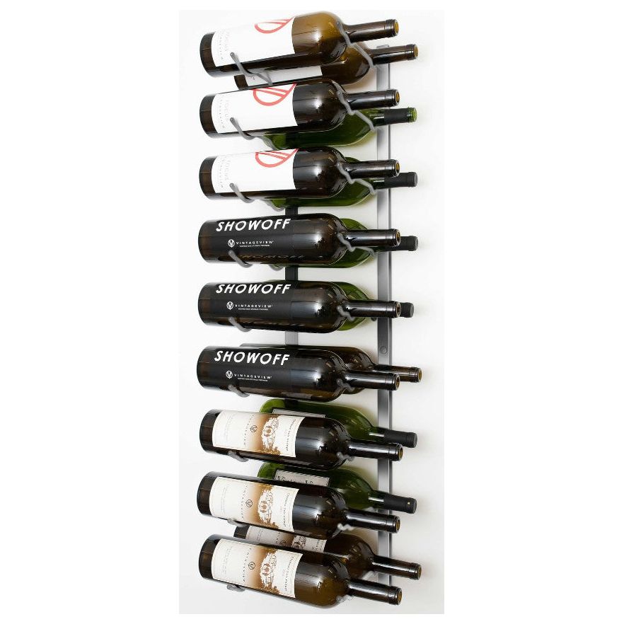 VintageView - W Series - Magnum/Champagne Metal Wine Rack (9-18 bottles)