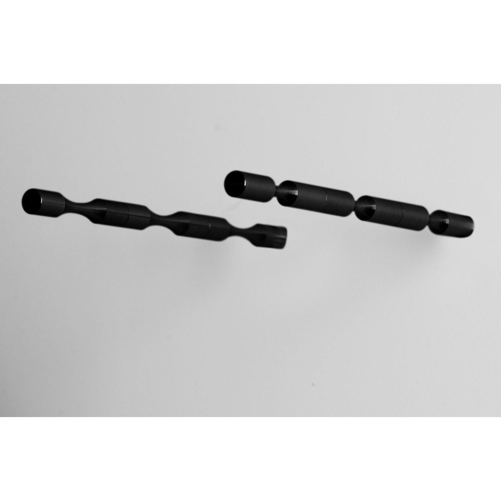 VintageView - Vino Series - 3 Bottle - Wall Mounted Metal Wine Rack (Peg System)