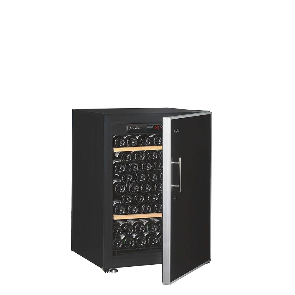 Artevino Oxygen - 98 Bottle Single Zone Wine Cabinet OXP1T98NPD - Solid Door