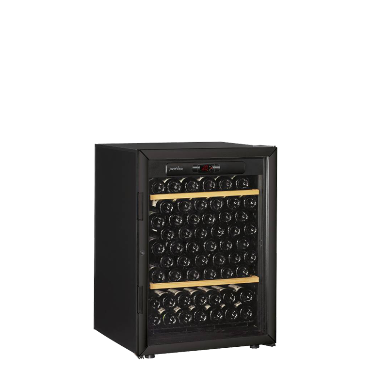 Artevino Oxygen - 98 Bottle - Maturing Wine Cabinet OXP1T98NVND - Black