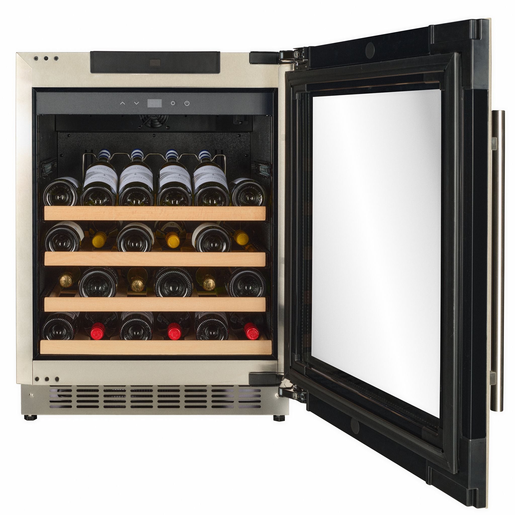 ELITE WINE - 38 Bottle, single zone wine fridge - EWR40-SS