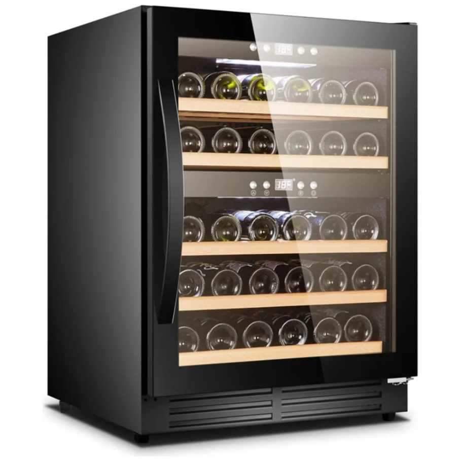 Cavin - 600mm - Undercounter Wine Fridge - Scandinavian Collection 40 Fullglass Black
