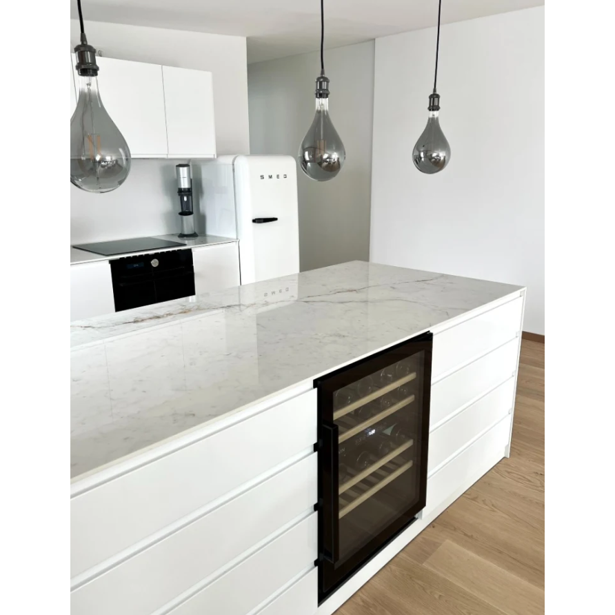 Cavin - 600mm - Undercounter Wine Fridge - Scandinavian Collection 40 Fullglass Black