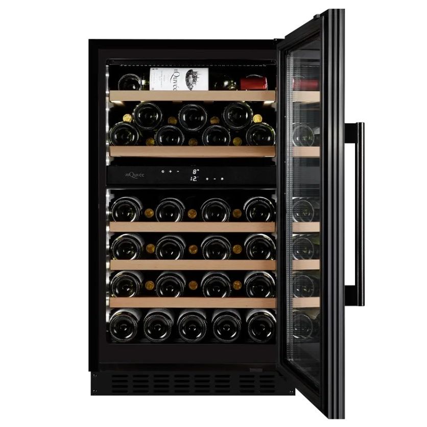 mQuvée - 500mm - Undercounter - WineCave 800 50D Fullglass Black