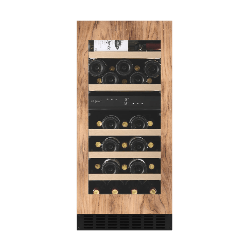 mQuvée - 400mm - Undercounter Wine Fridge - WineCave 780 40D Panel Ready