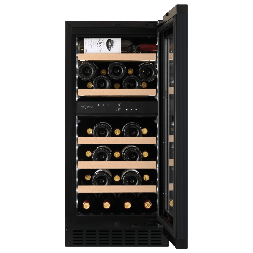 mQuvée - 400mm - Undercounter Wine Fridge - WineCave 780 40D Panel Ready