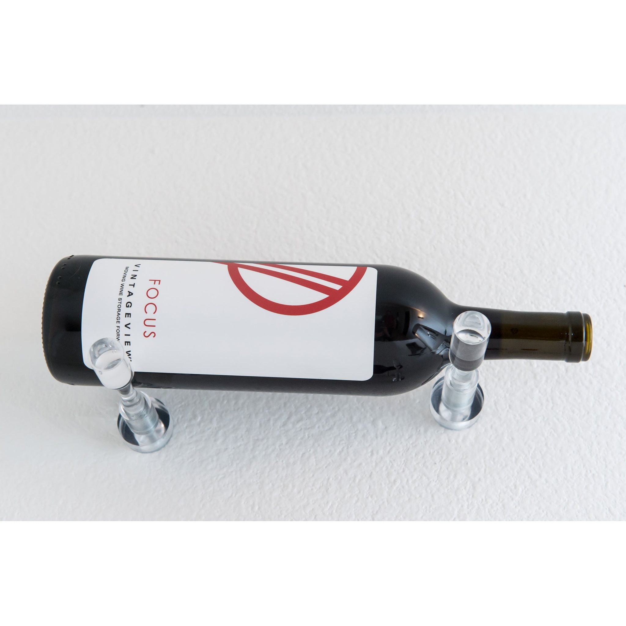 VintageView - Vino Series - 1 Bottle - Wall Mounted Metal Wine Rack (Peg System)