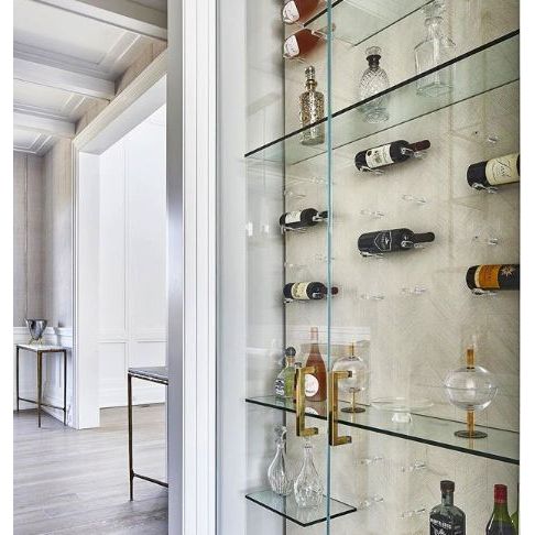 VintageView - Vino Series - 1 Bottle - Wall Mounted Metal Wine Rack (Peg System)