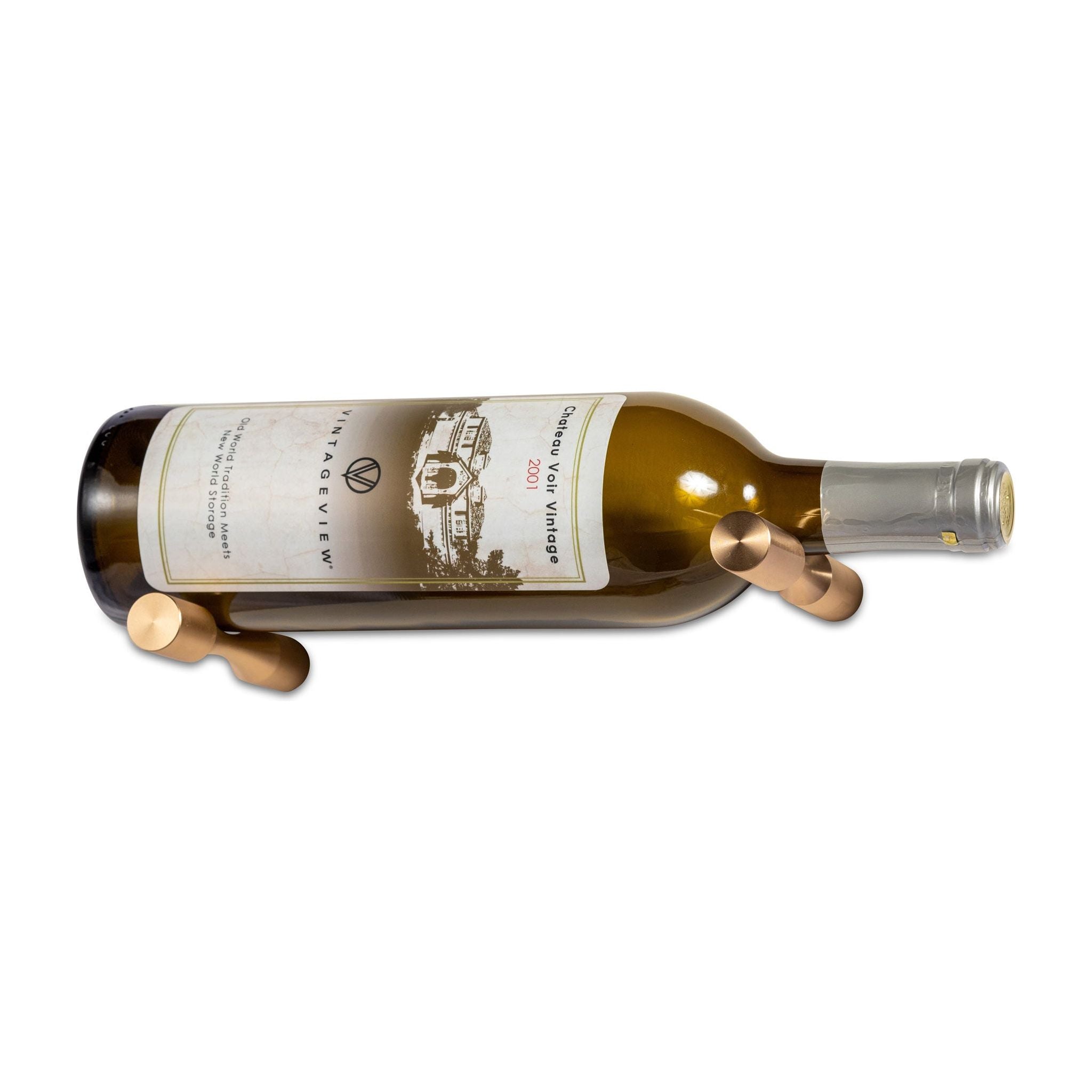 VintageView - Vino Series - 1 Bottle - Wall Mounted Metal Wine Rack (Peg System)