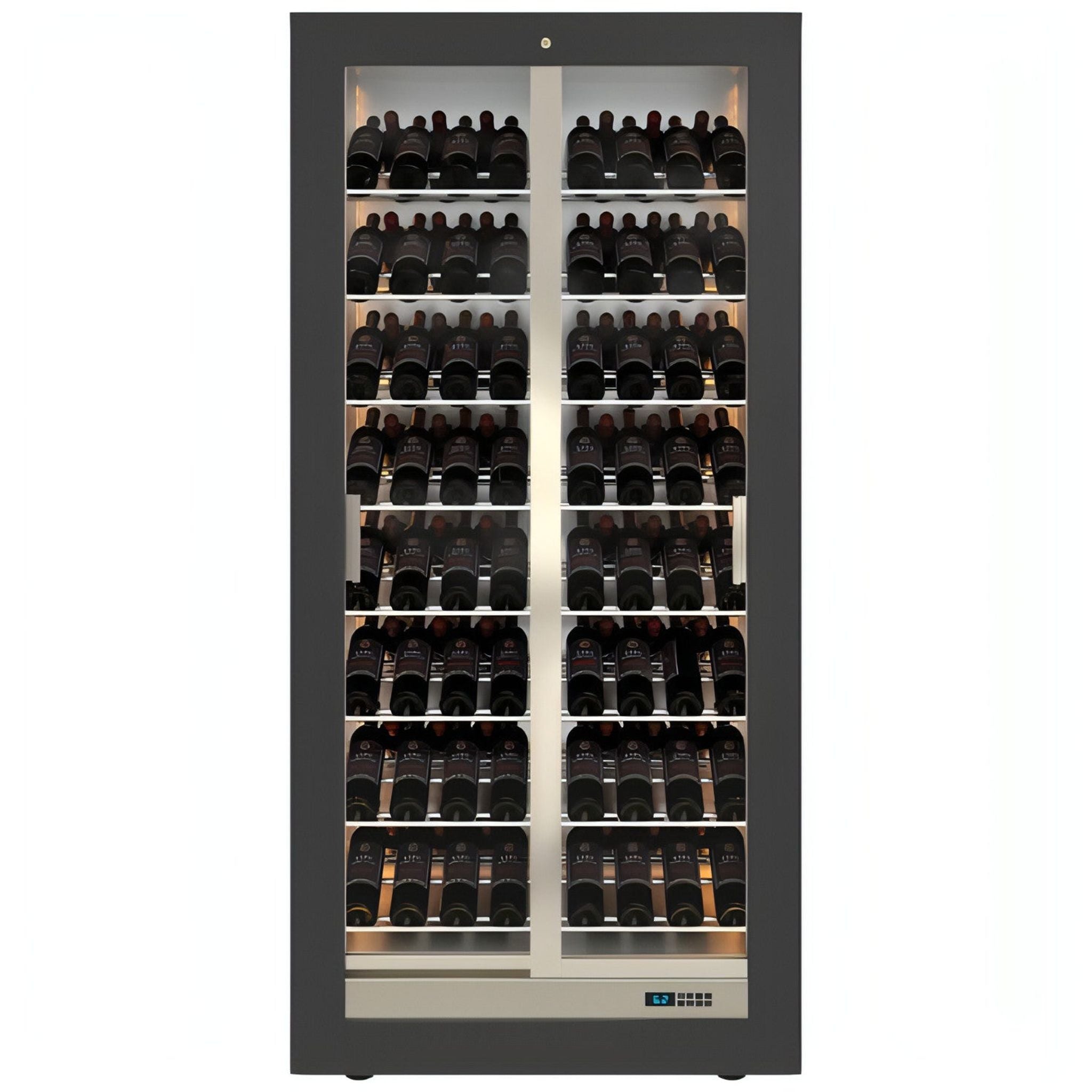 Teca B - Built in Wine Wall TE-B12 - Tilted Shelving - For Home Use