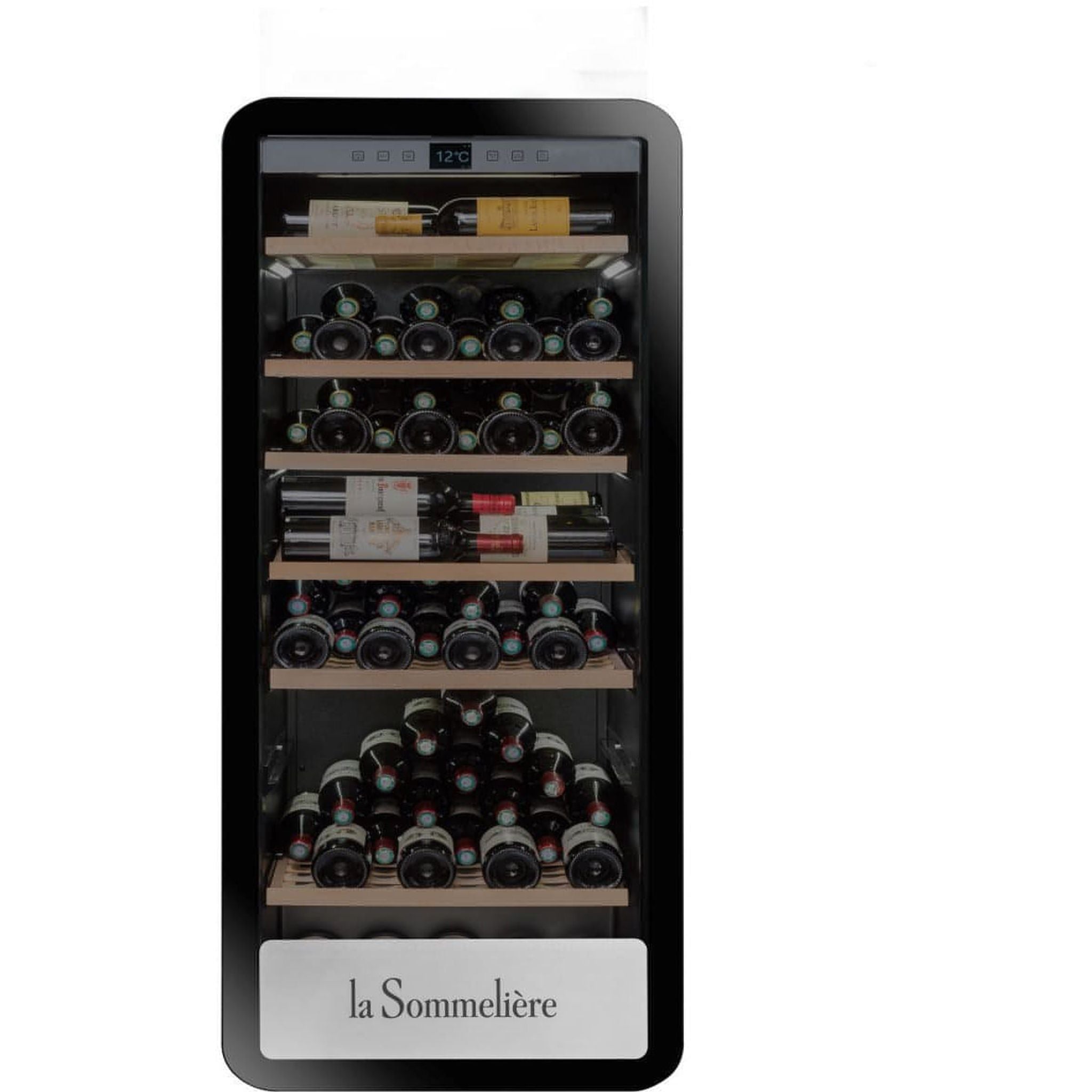 La Sommeliere - 254 Bottle Freestanding Single Zone Wine Cabinet APOGEE255PV