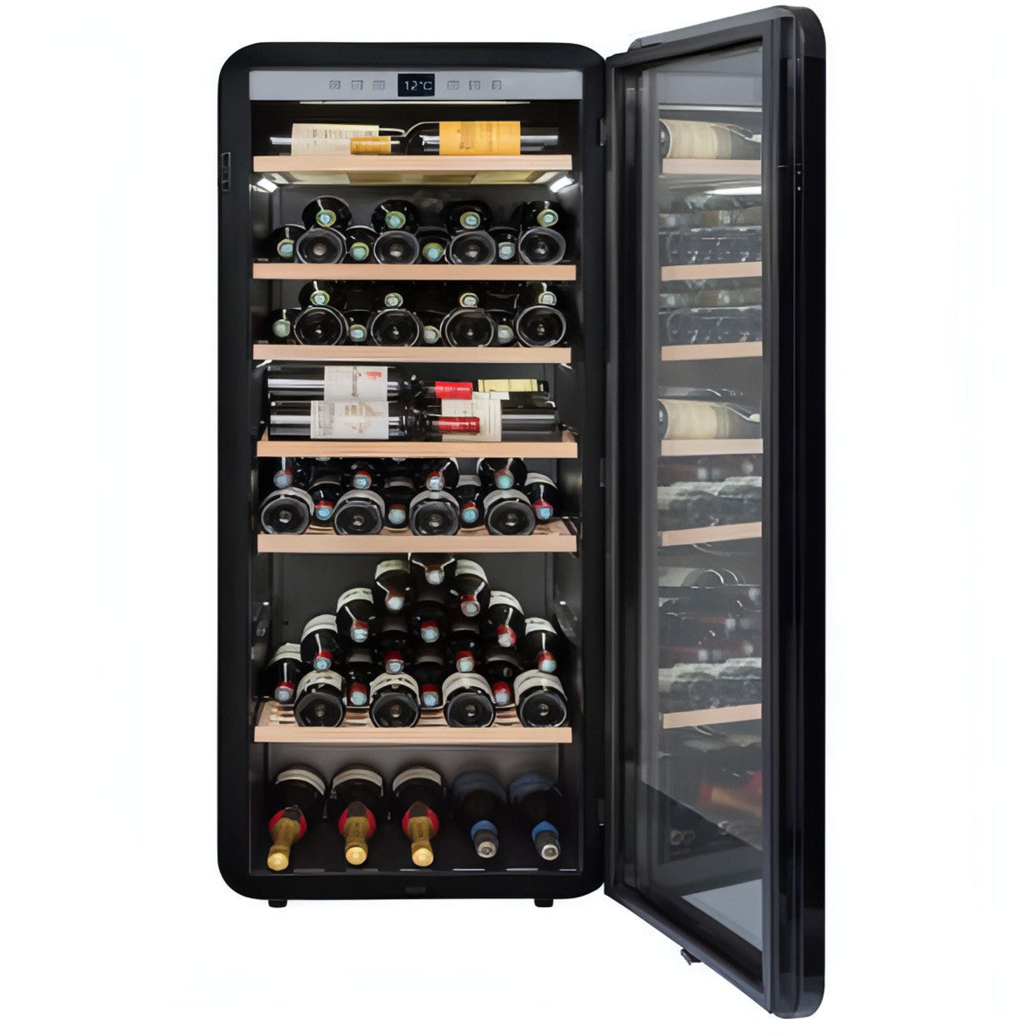 La Sommeliere - 254 Bottle Freestanding Single Zone Wine Cabinet APOGEE255PV