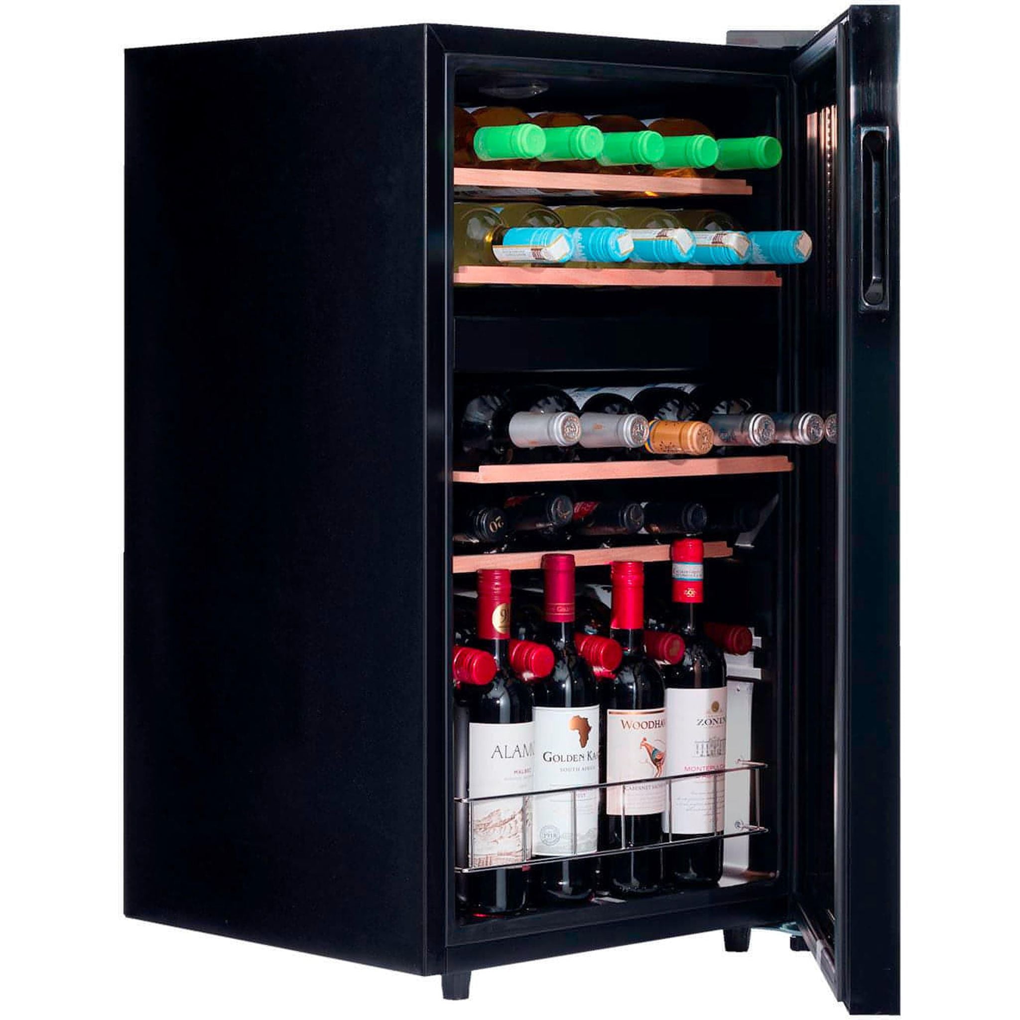 Dunavox HOME-30 - Dual Zone 30 Bottle - Freestanding Wine Cabinet DXFH-30.80