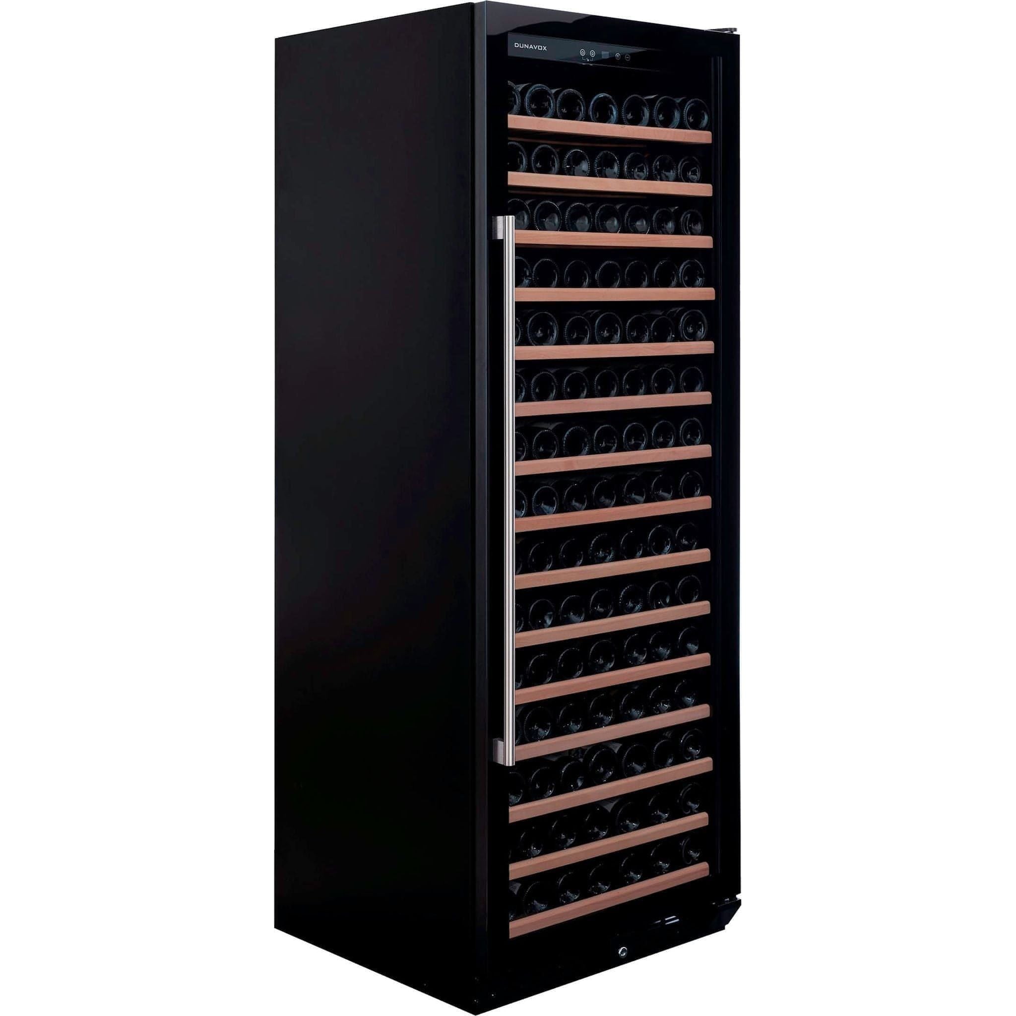 Dunavox GRANDE-194 - 655mm Width - Single Zone 194 Bottle - Built In / Freestanding Wine Cooler - DX-194.490BK