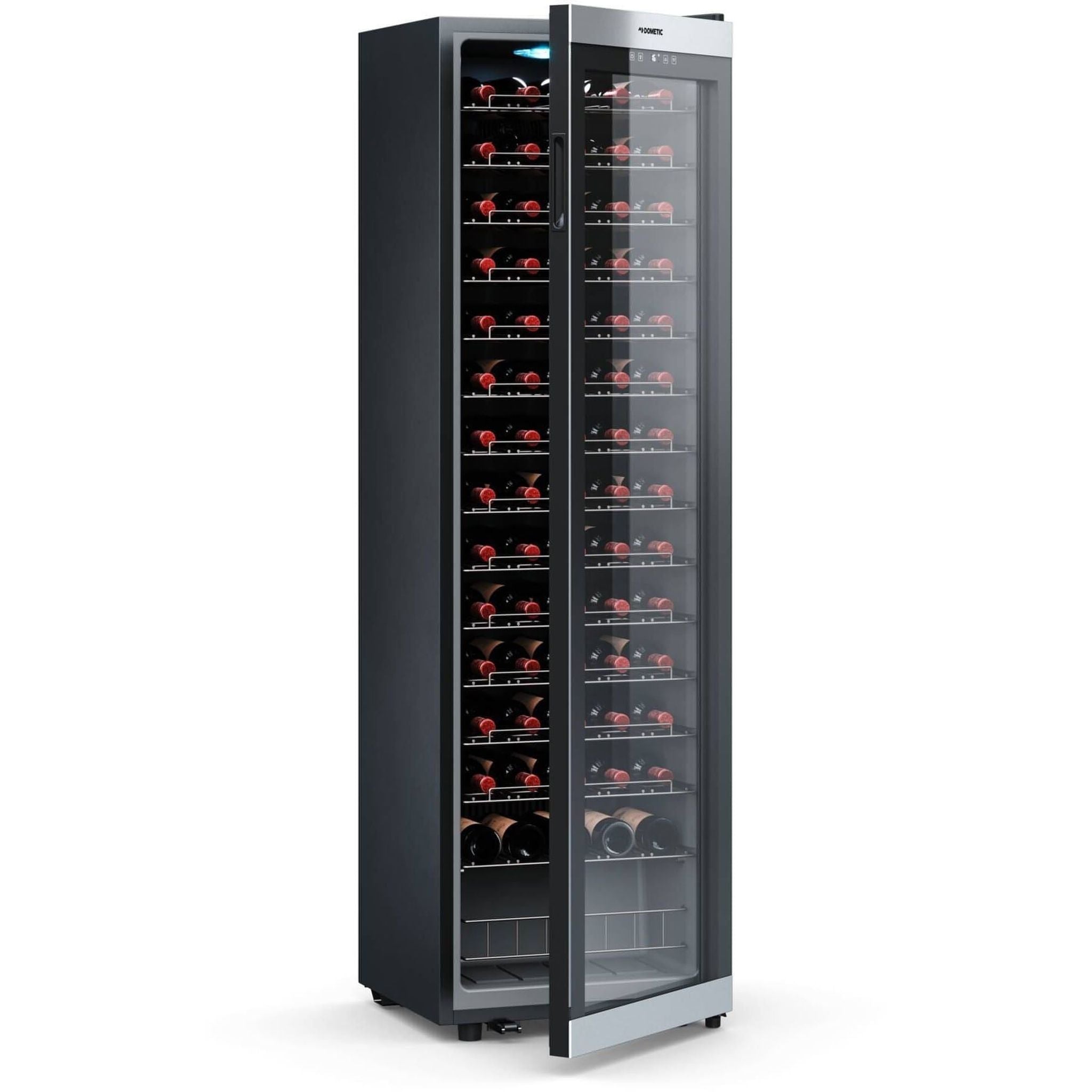 Dometic - 75 Bottle - Freestanding Single Zone Wine Fridge - 49cm Shallow Depth - C75F