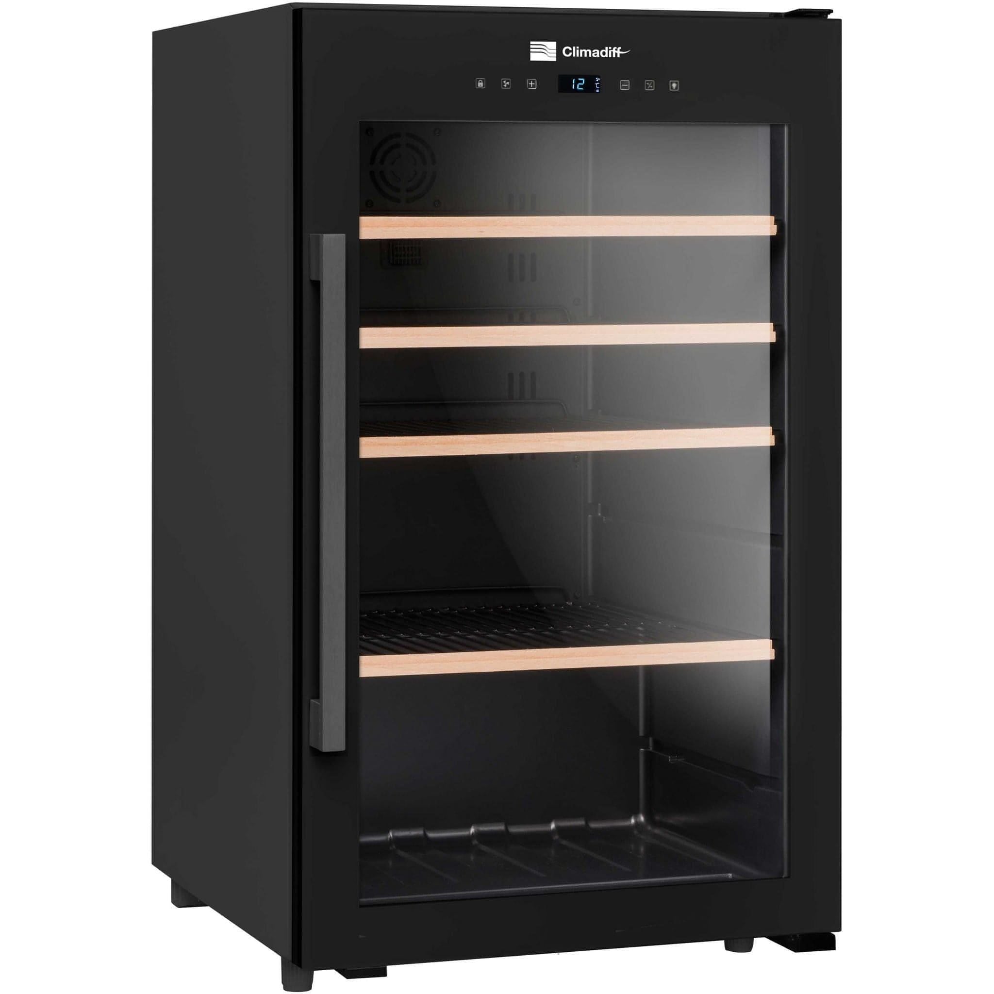 Climadiff - 63 Bottle - Freestanding Wine Cooler CLS65B1