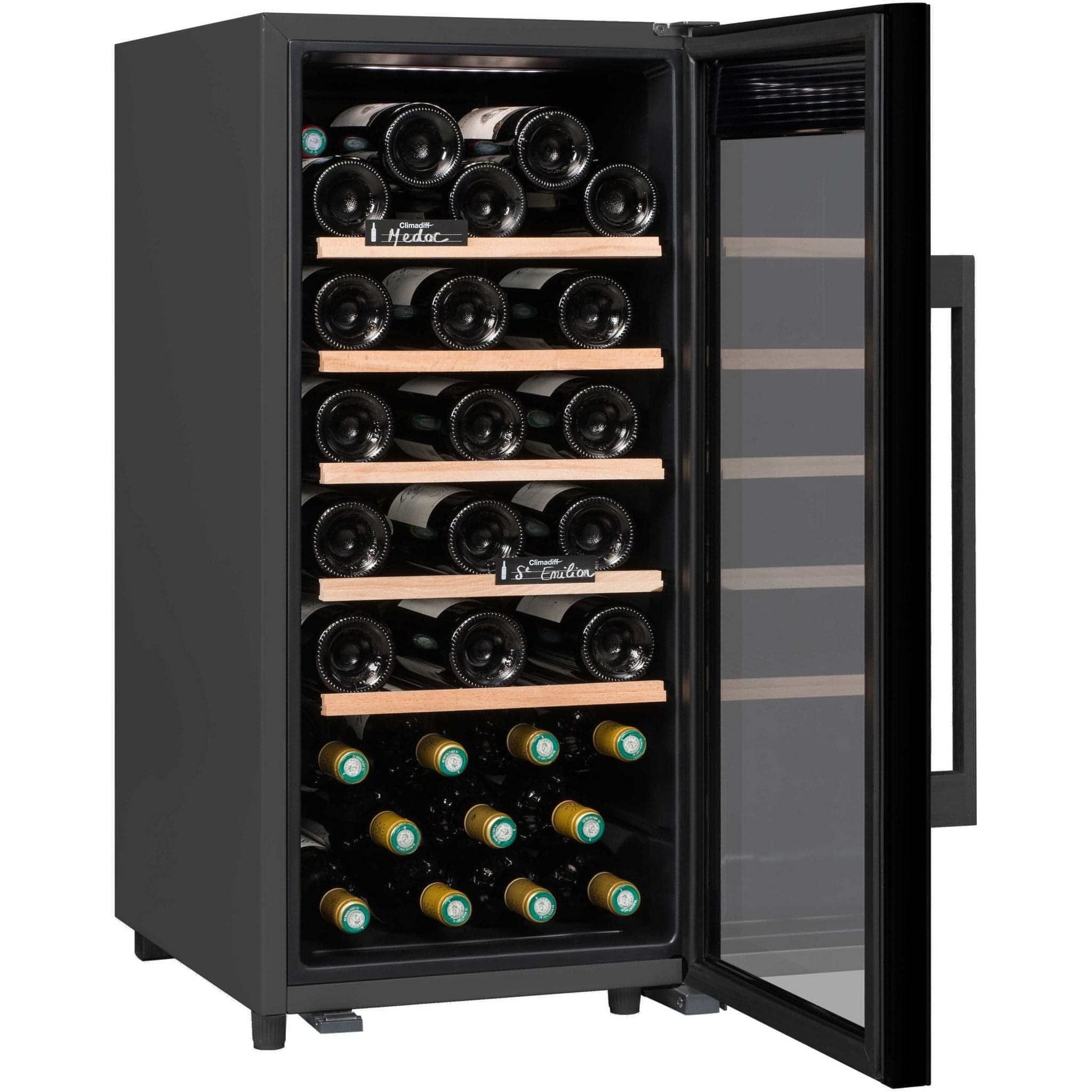 Climadiff - 41 Bottle - Freestanding Wine Cooler - CS41B1