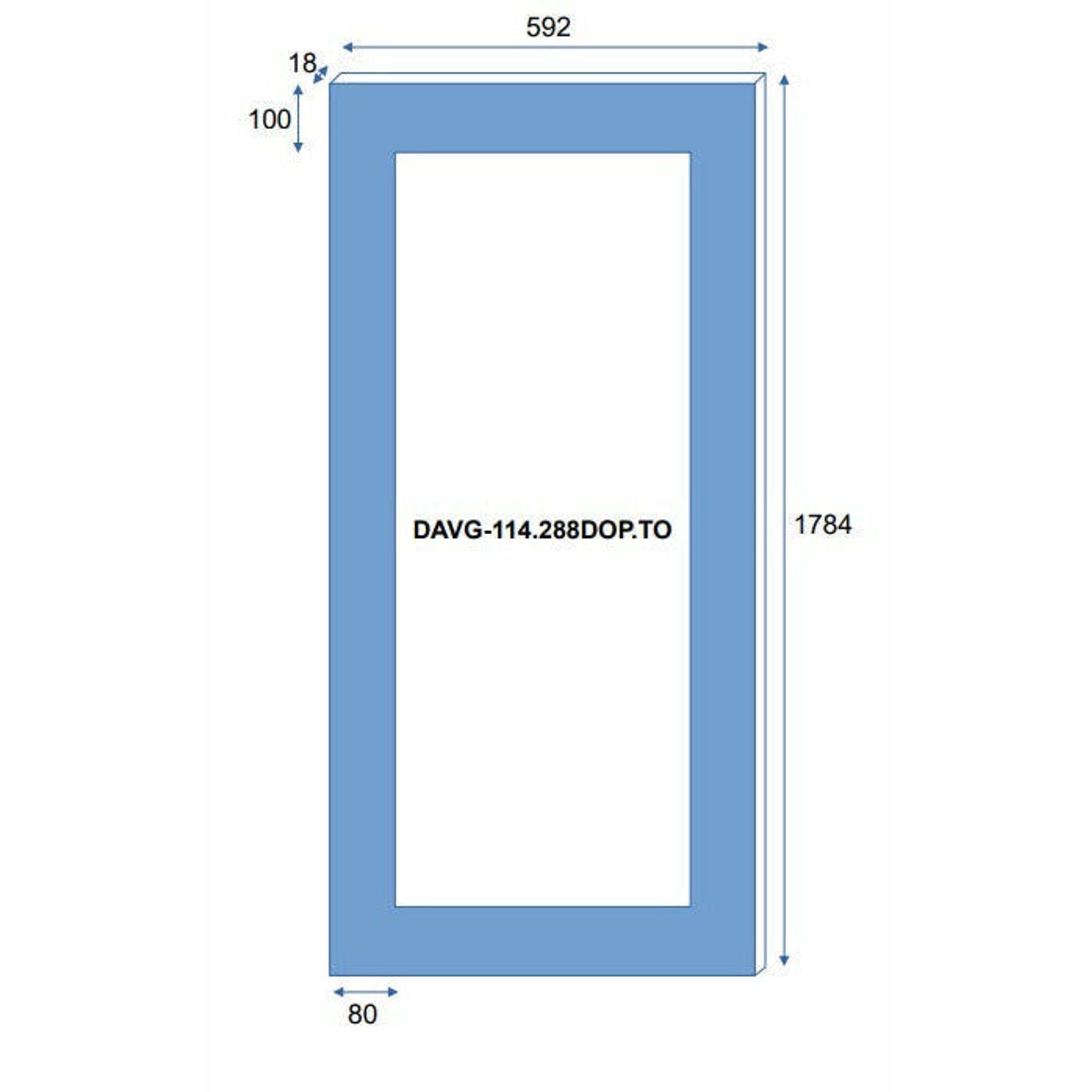 Dunavox GLANCE-114 - Dual Zone 114 Bottle - Fully Integrated Wine Cooler DAVG-114.288DOP.TO