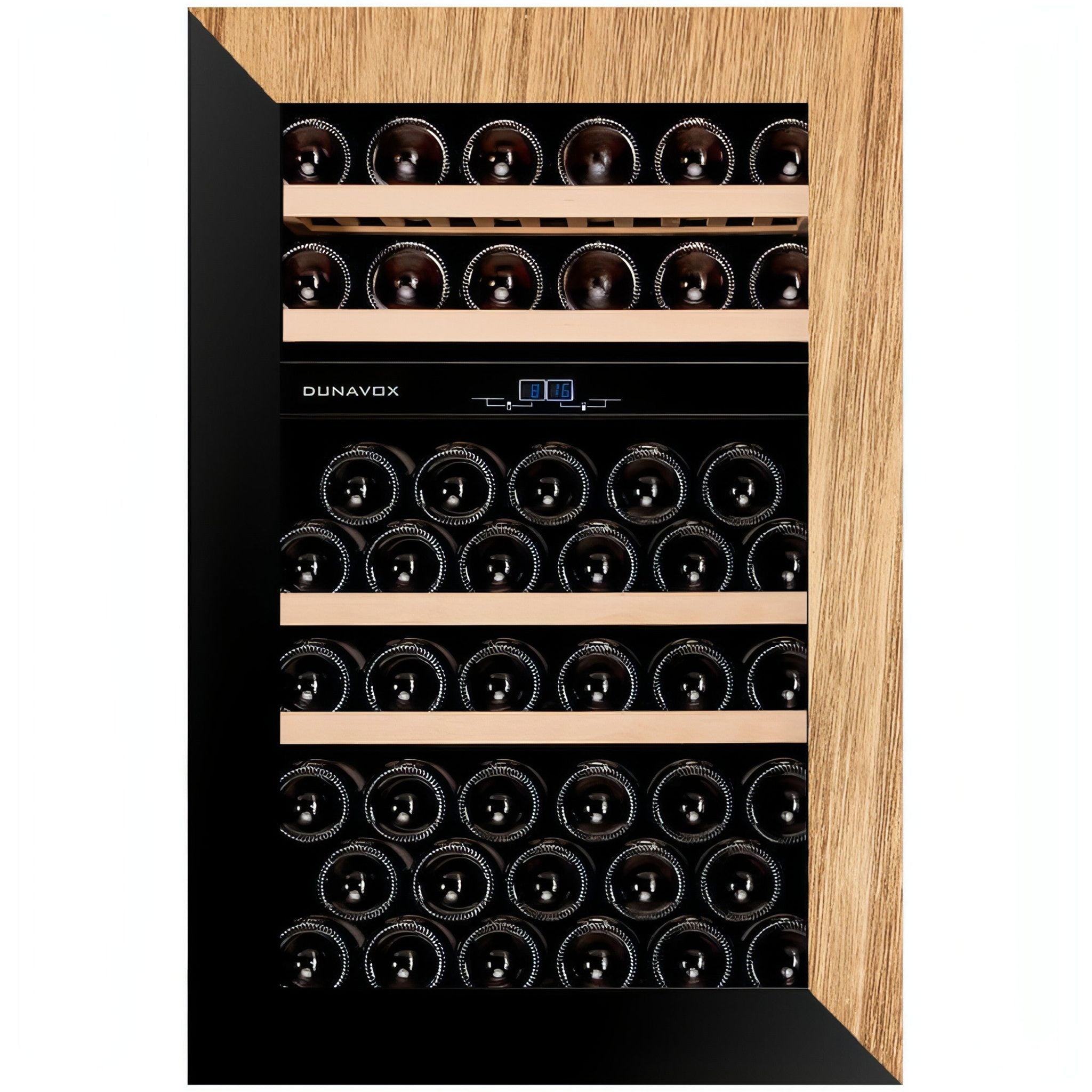 Dunavox GLANCE-49 - Dual Zone 49 Bottle - Fully Integrated Wine Cooler - DAVG-49.116DOP.TO