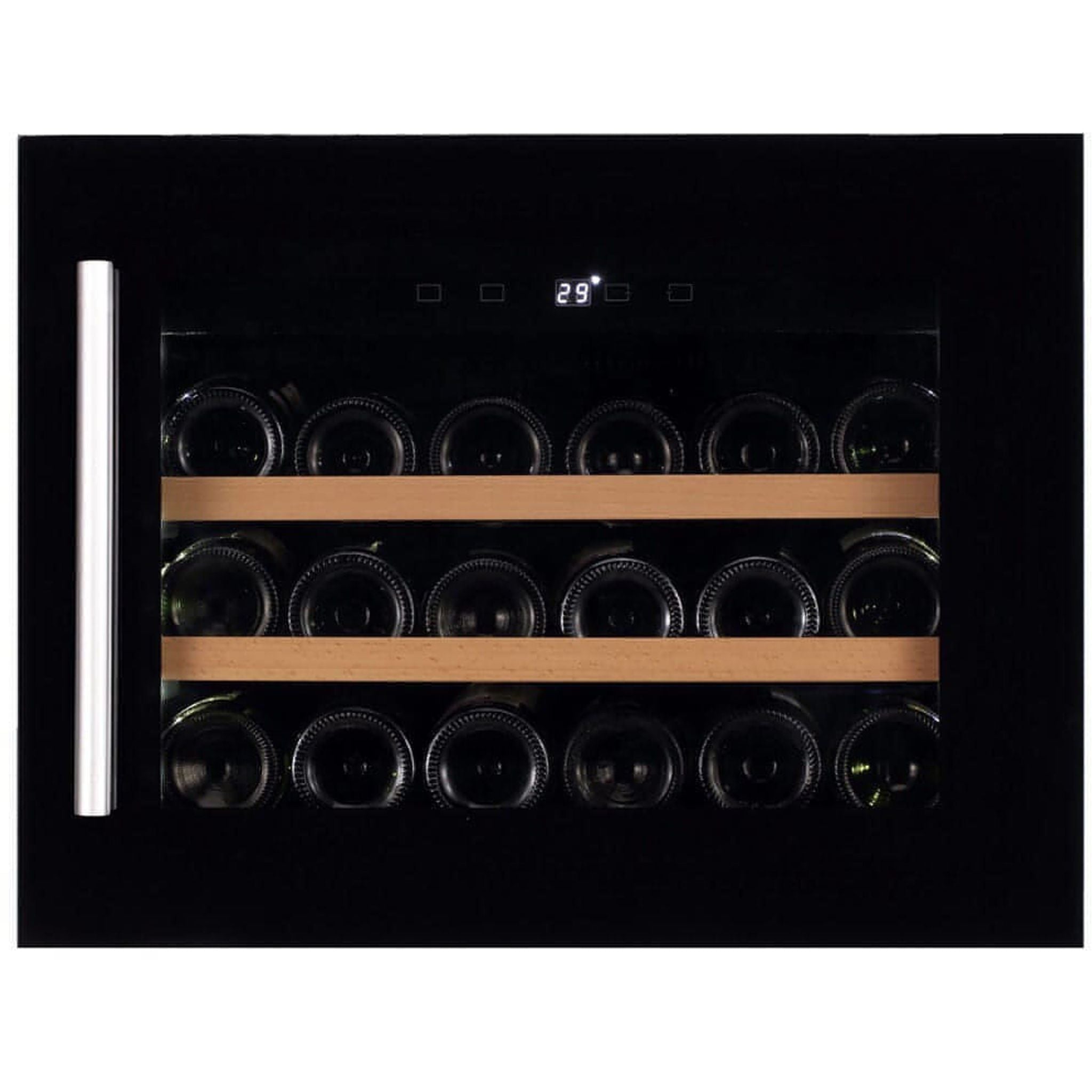 Dunavox SOUL-18 - Single Zone 18 Bottle - Built In / Integrated Wine Cooler - DAVS-18.46B