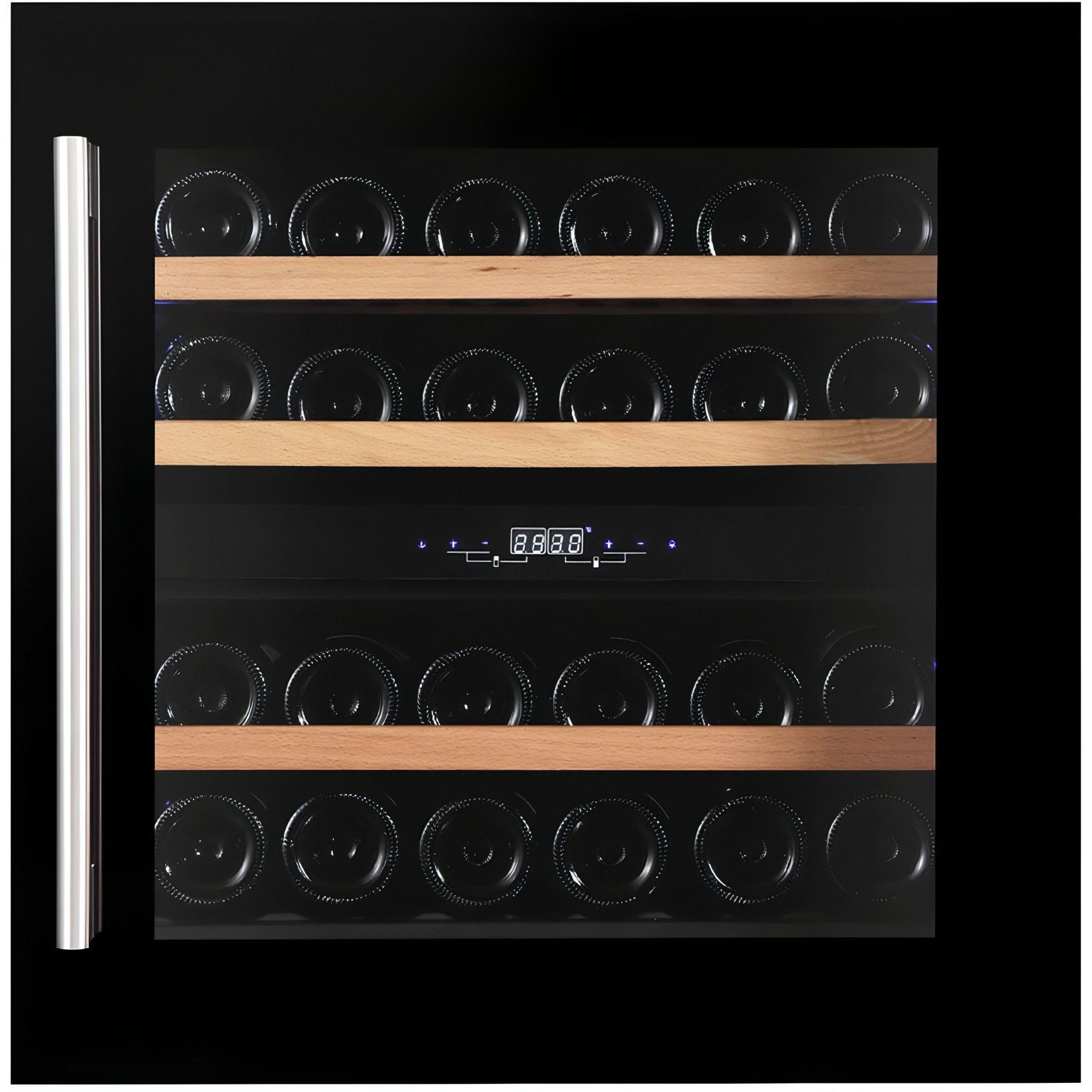 Dunavox SOUL-25 - Dual Zone 25 Bottle - Integrated Wine Cooler - DAVS-25.63DB