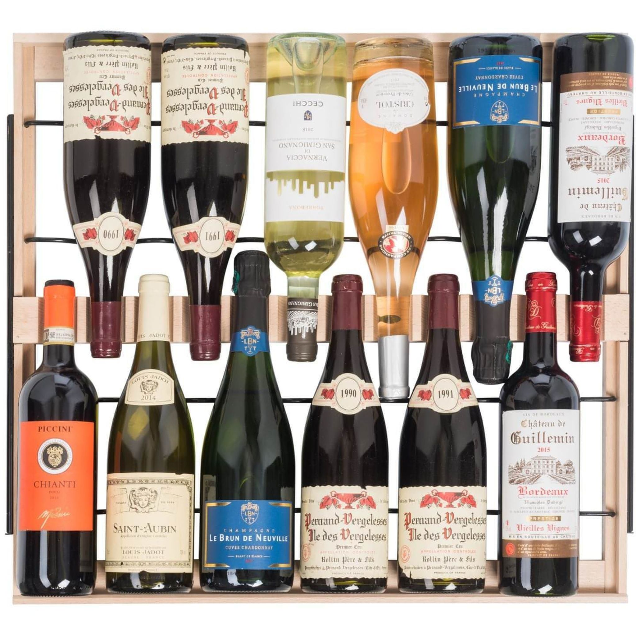 La Sommeliere - 149 Bottle Freestanding Multi Zone Wine Cabinet ECELLAR150