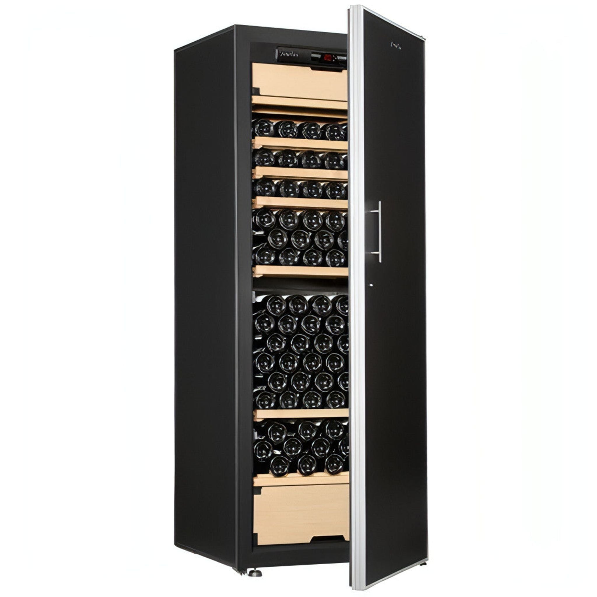 Artevino Oxygen - 199 Bottle Multi Zone Wine Cabinet OXG3T199NPD - Solid Door