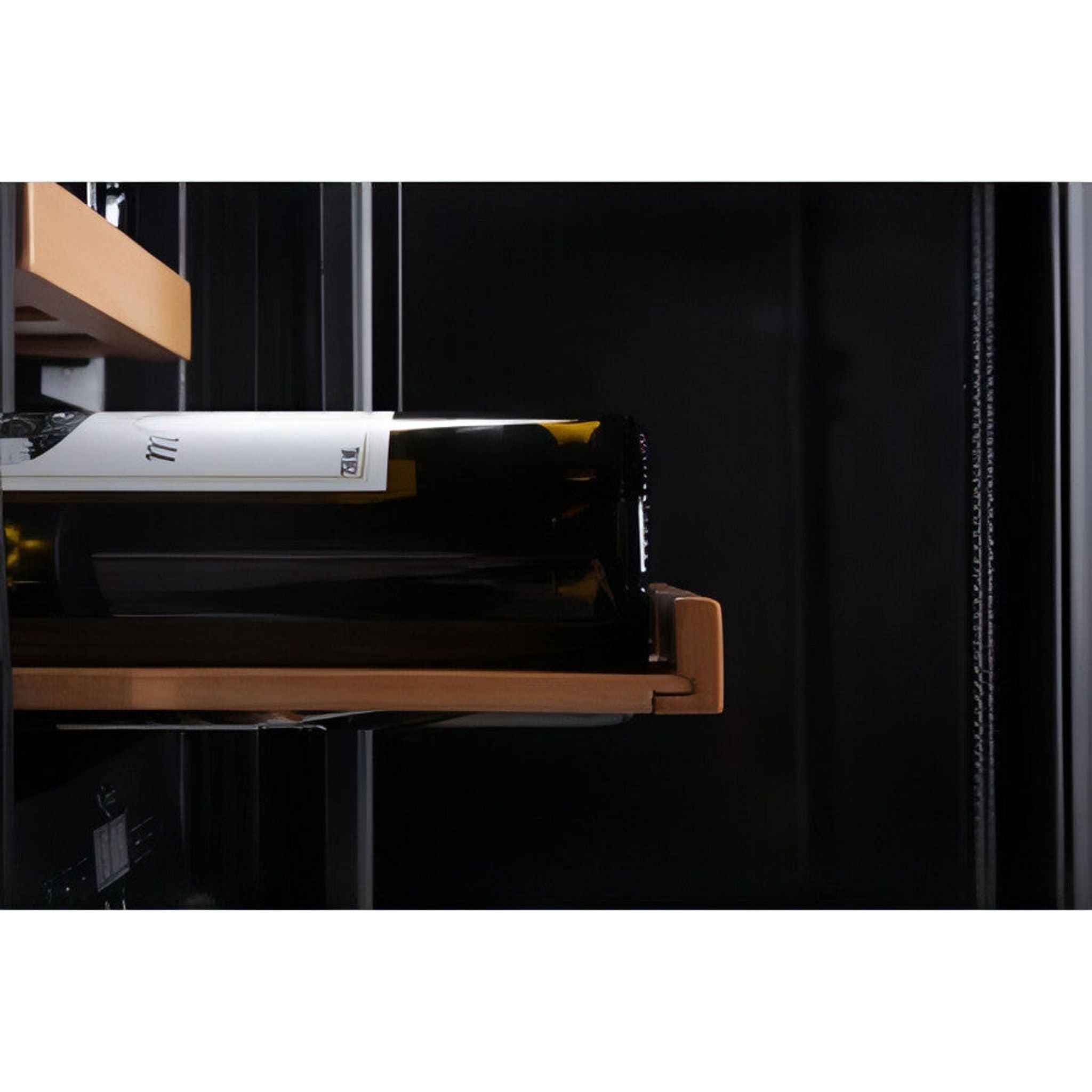 mQuvée - 300mm - Undercounter Wine Fridge - WineCave 700 30D Anthracite Black