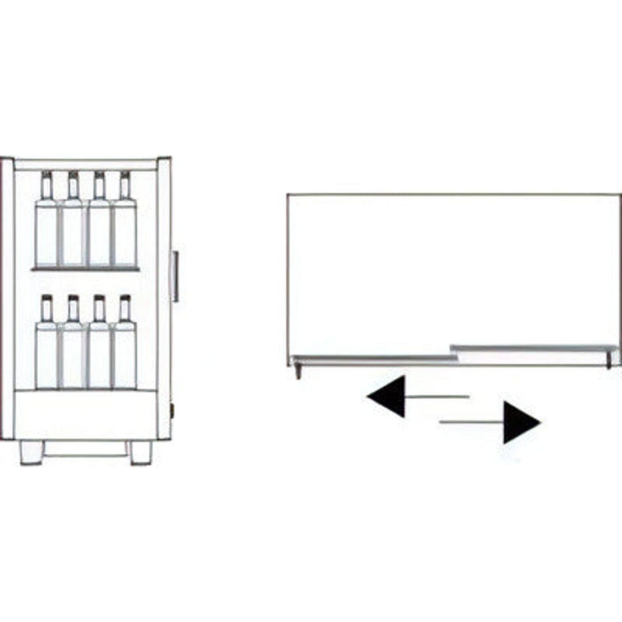 Teca Vino - Wine Wall TV23 - For Restaurant Use