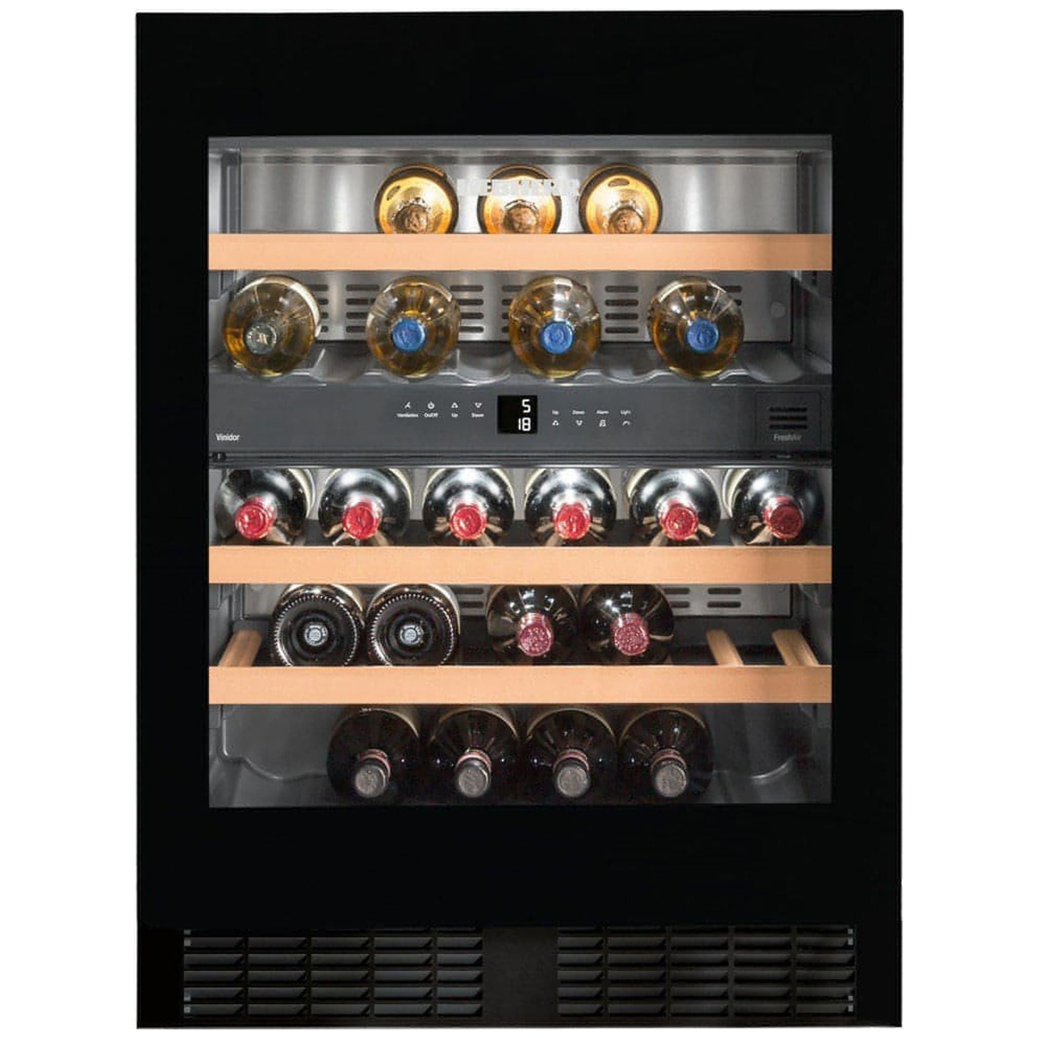 Liebherr - 600mm Dual Zone - 34 Bottle - Undercounter Wine Cooler - UWTgb 1682