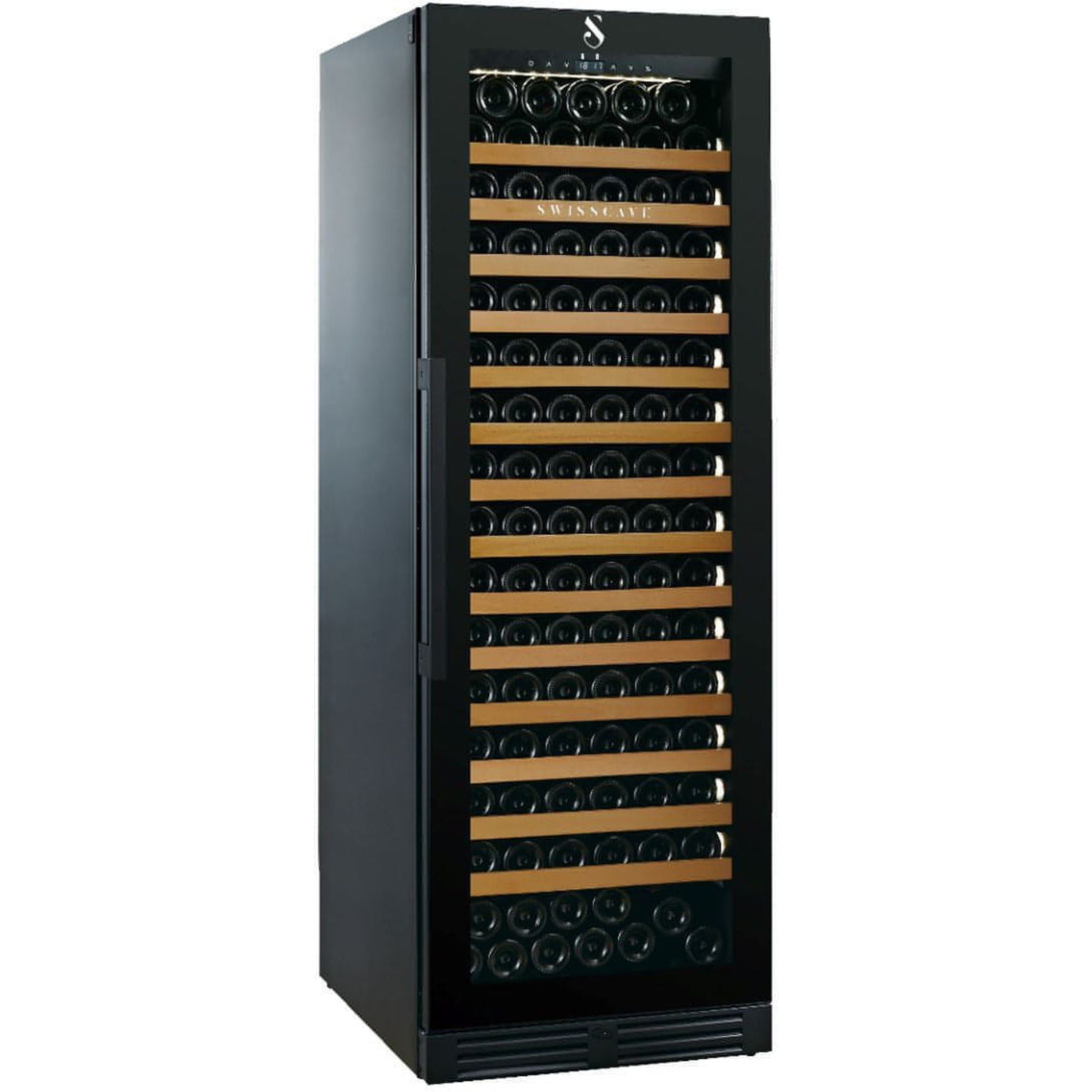 SWISSCAVE Premium - 600mm - 163 Bottle - Freestanding / Built in Wine Cooler - WLB-460F-MIX