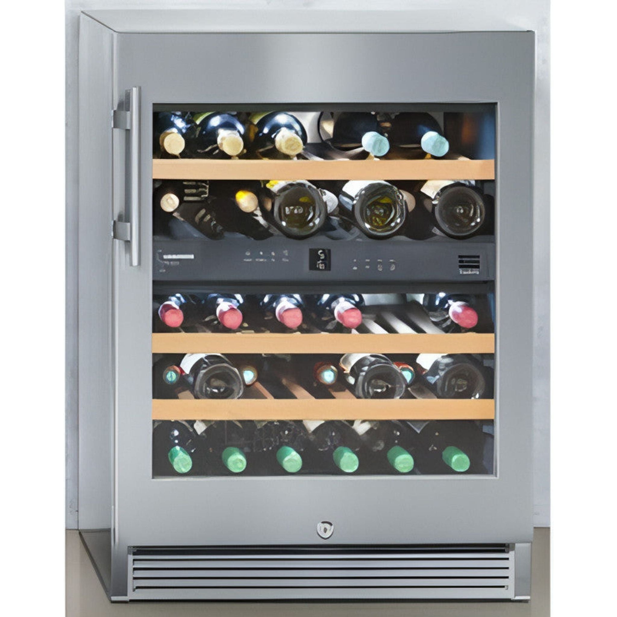 Liebherr - 34 Bottle Freestanding Dual Temperature Zone Wine Cooler WTes 1672
