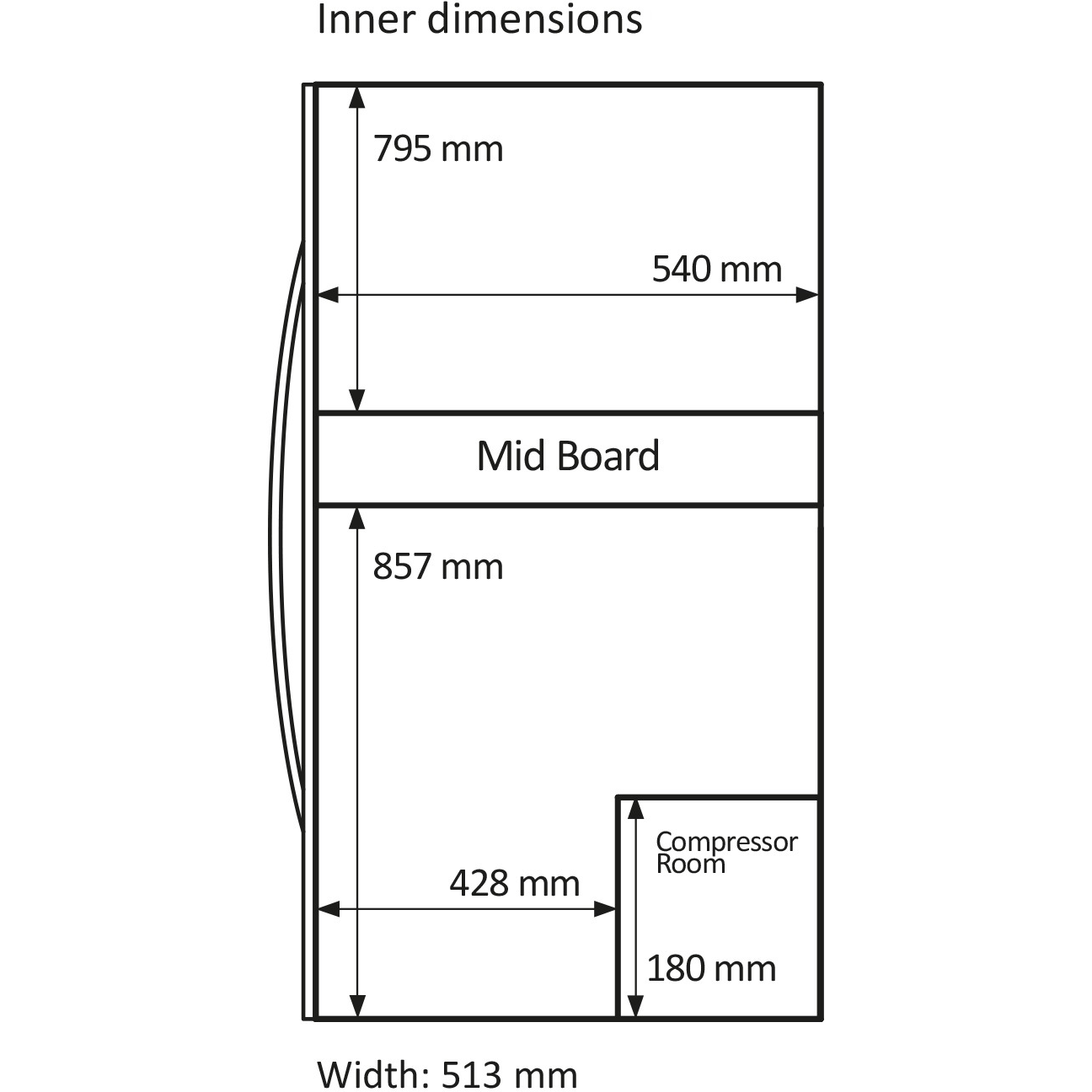 mQuvée - Wine Expert 180 Dual Zone Freestanding Wine Cooler - Black