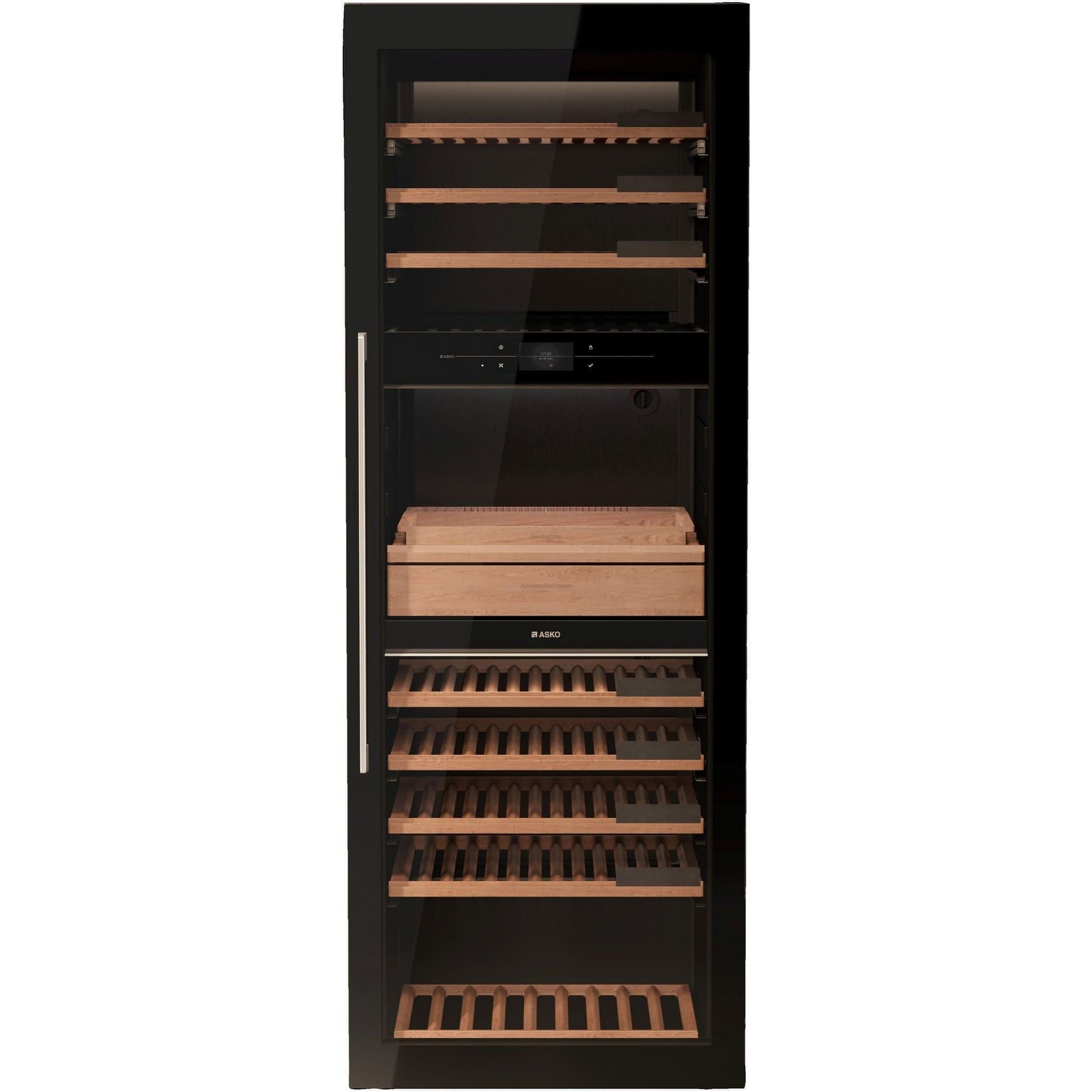ASKO - 190 Bottle Multi Zone Wine Cabinet WCN311942G