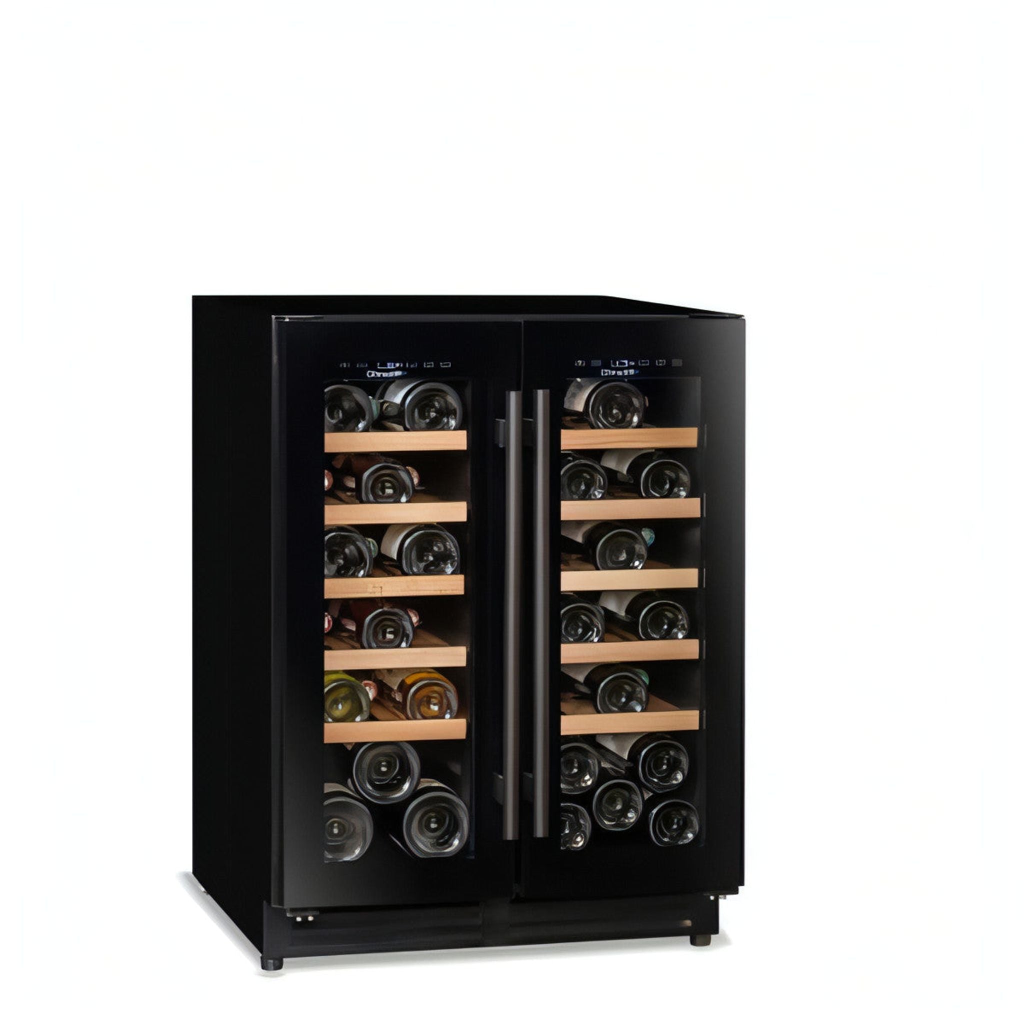 Climadiff - 600mm Dual Zone - 40 Bottle - Built In Undercounter Wine Fridge - CBU40D1B