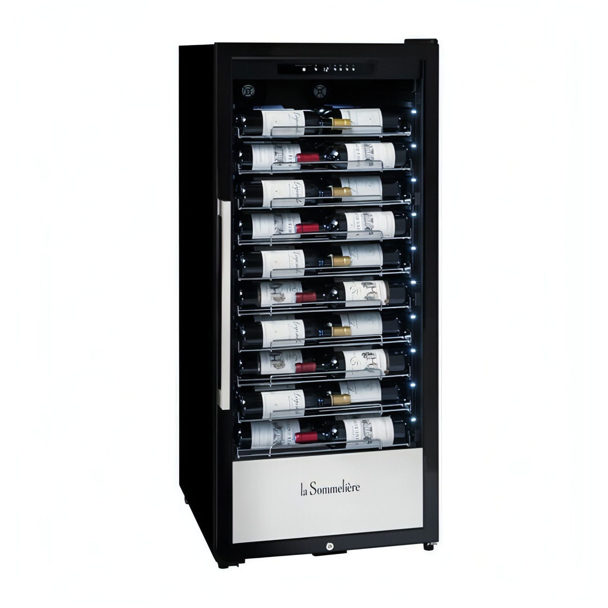 La Sommeliere - 107 Bottle Freestanding Single Zone Wine Cabinet PRO110