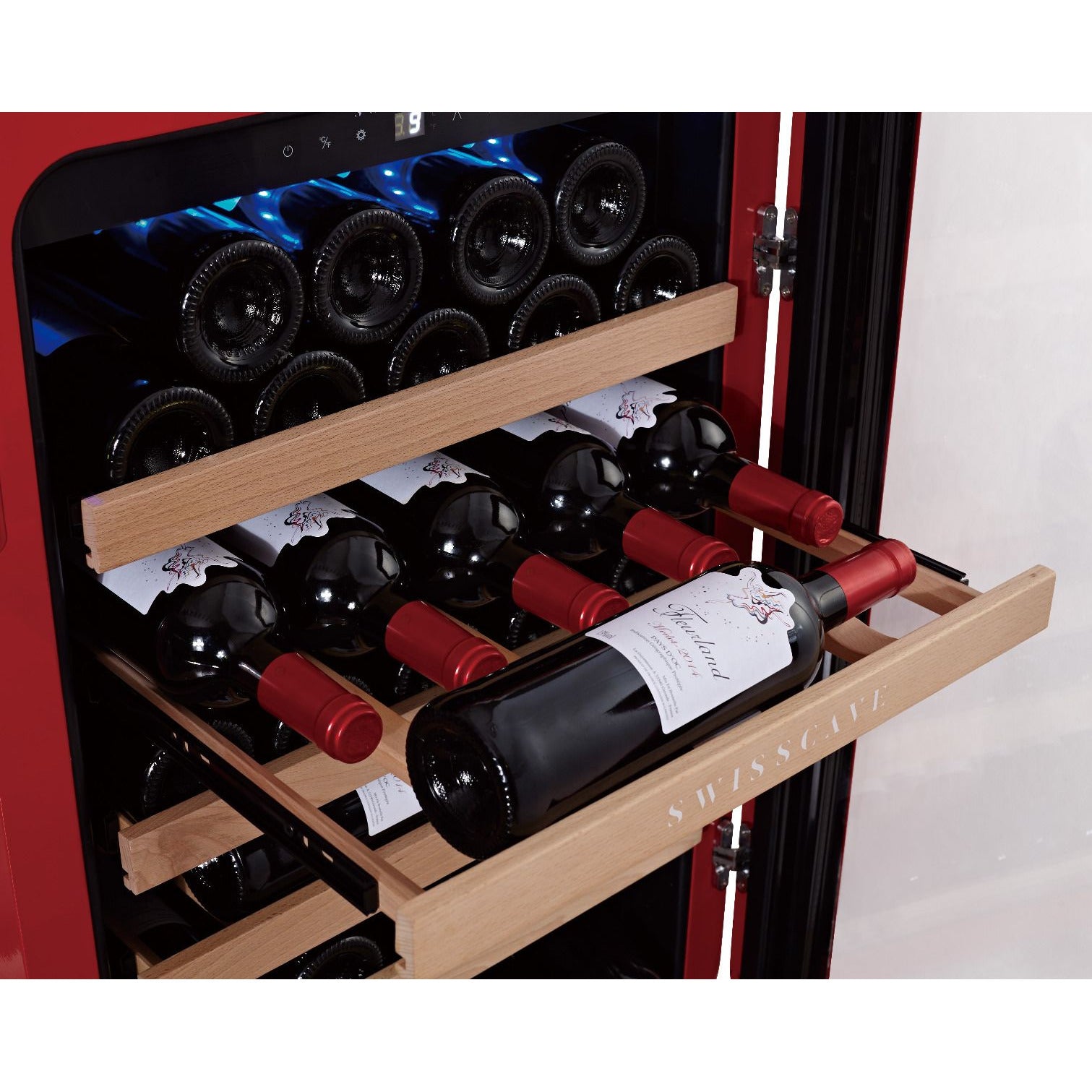SWISSCAVE - 35 Bottle Single Temperature Zone Wine Cooler - WL120F