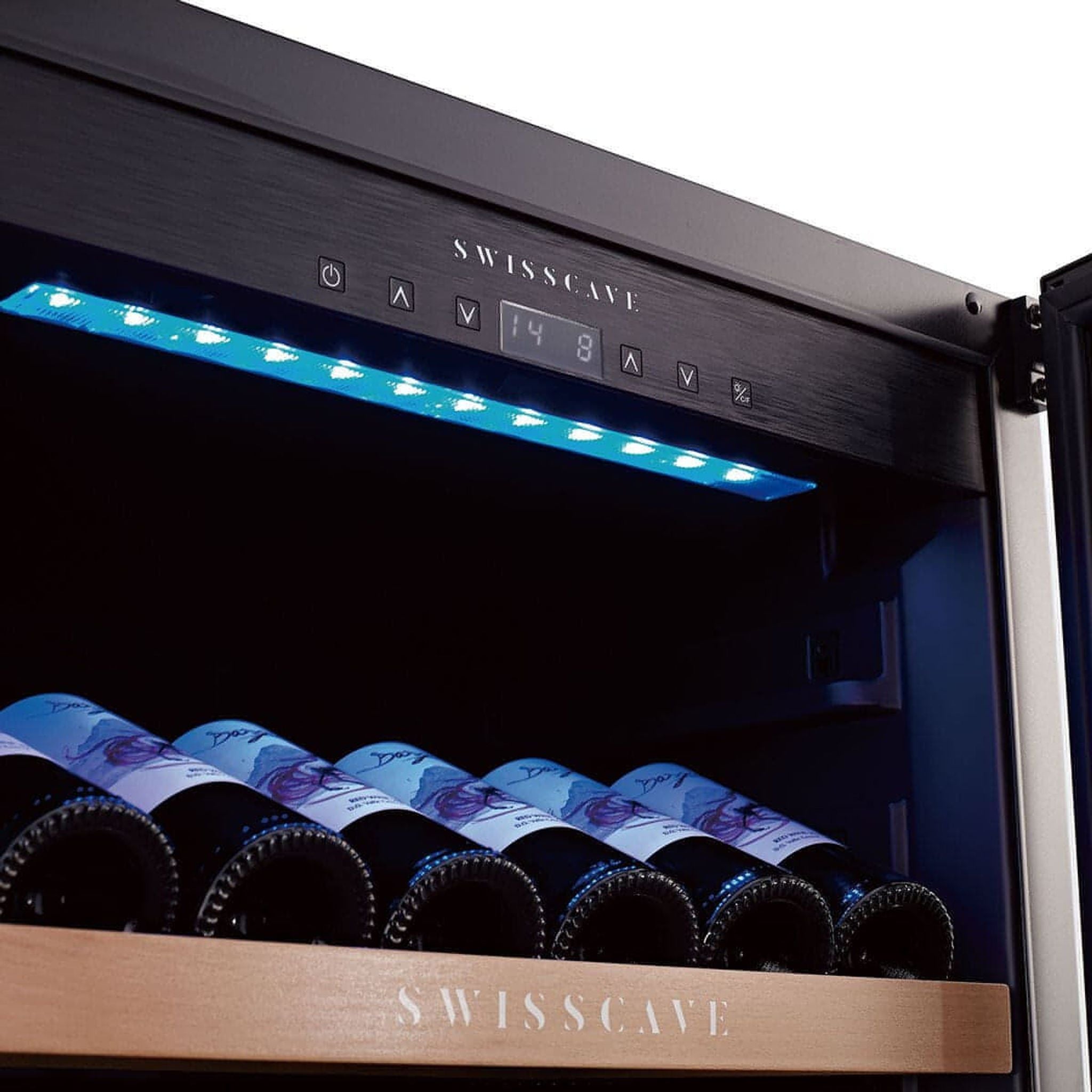 SWISSCAVE - Classic Edition 107 Bottles Dual Zone Wine Cooler WL355DF