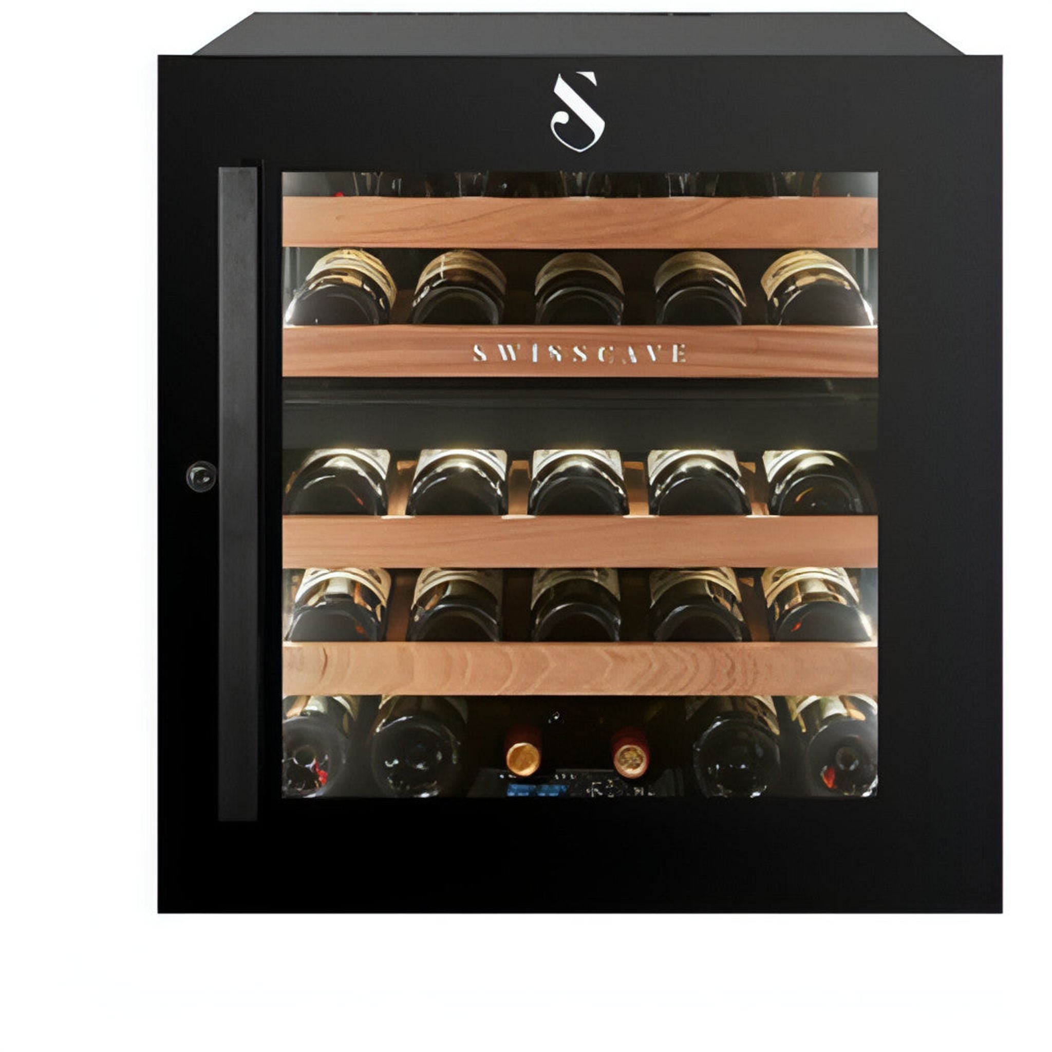 SWISSCAVE - Premium Edition - Integrated Dual Zone Wine Cooler WLI-90DF