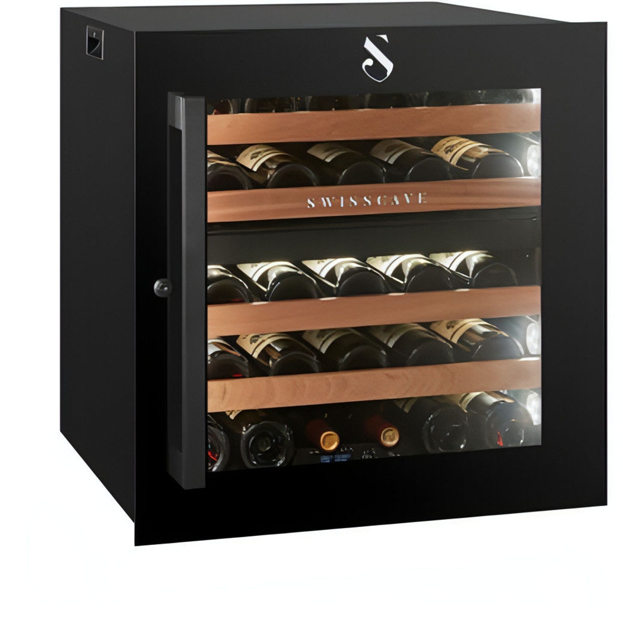 SWISSCAVE - Premium Edition - Integrated Dual Zone Wine Cooler WLI-90DF