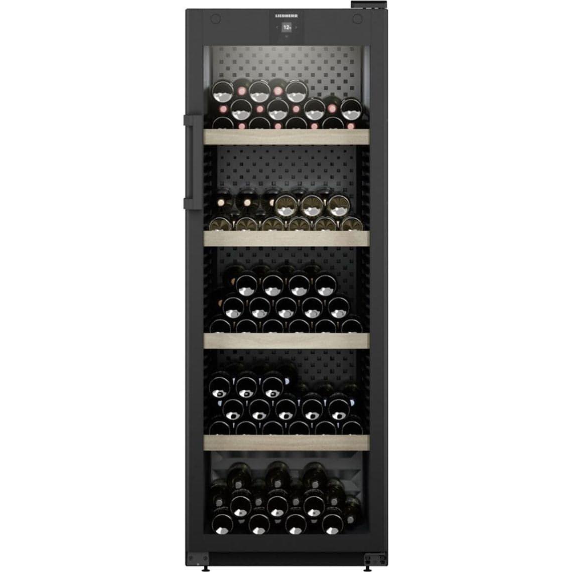 Liebherr - WPbl 5001 - GrandCru 196 Bottle Freestanding Wine Cabinet - WPbl 5001 - Glass Door